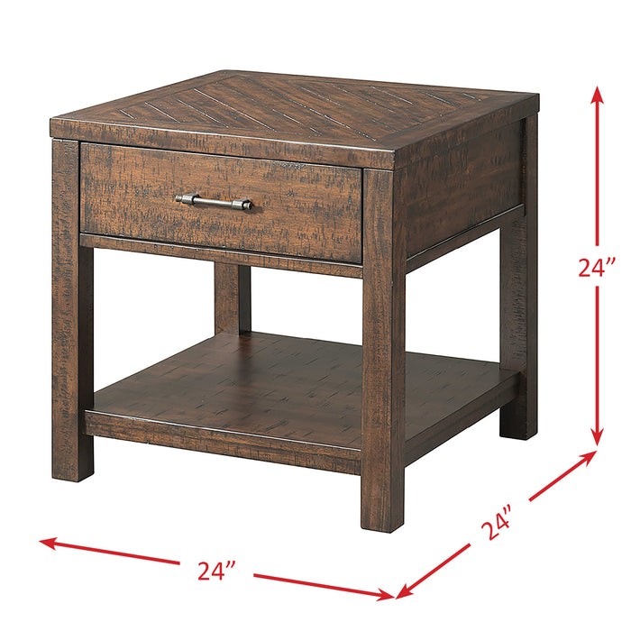 Jax End Table - In Home Furniture (San Antonio, TX)