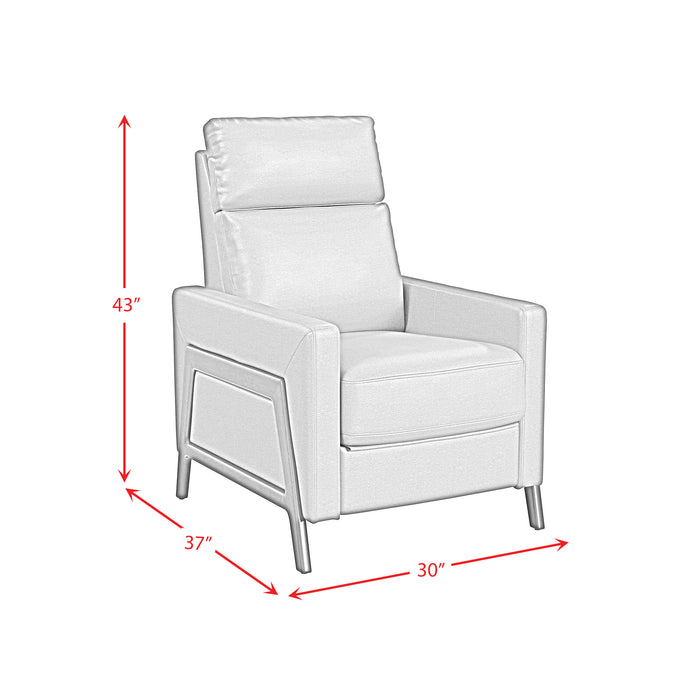 Tango P2 Recliner in Pebble Tan