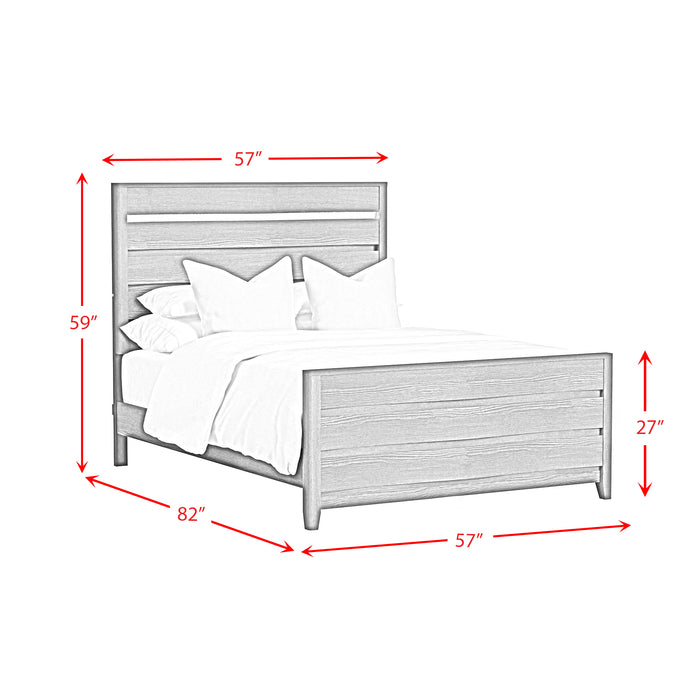 Tobias Bed with LED - In Home Furniture (San Antonio, TX)