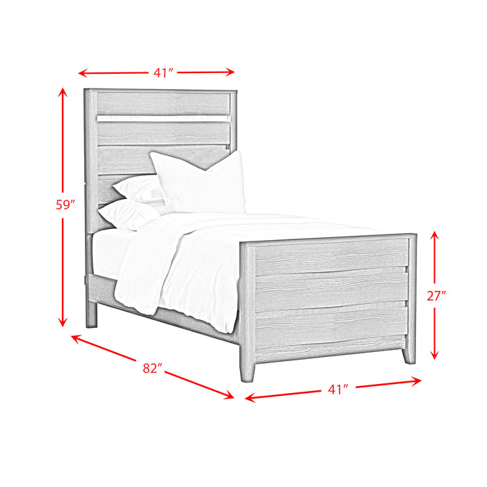 Tobias Bedroom Set with LED - In Home Furniture (San Antonio, TX)