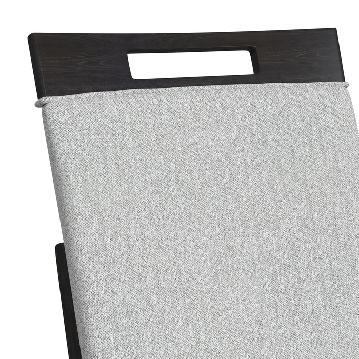 Transcend Standard Height Dining Set in Charcoal-Table and Four Chairs - In Home Furniture (San Antonio, TX)