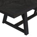 Transcend Dining Table with 22" Leaf in Charcoal - In Home Furniture (San Antonio, TX)