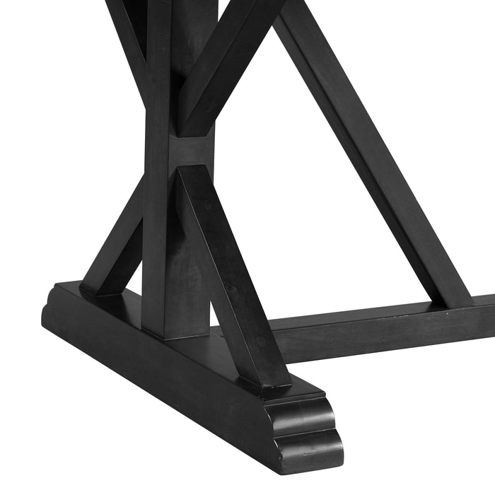 Tuscany 70" Marble Standard Height Rectangular Dining Table