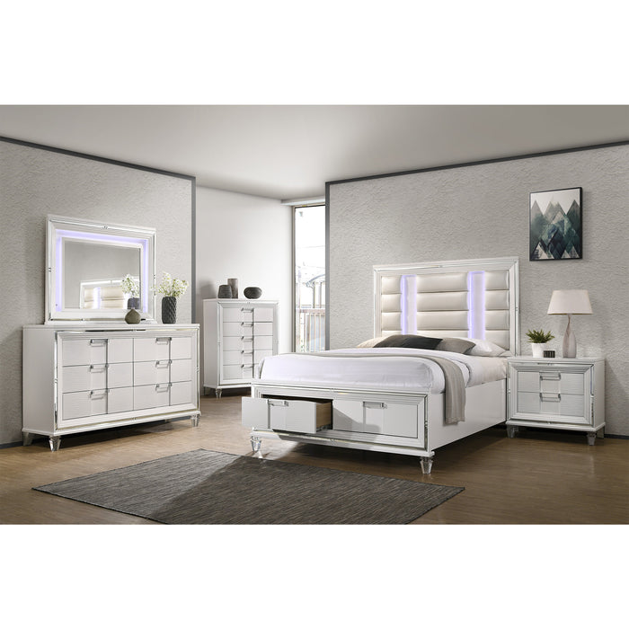 Twenty Nine Dresser & Mirror Set White - In Home Furniture (San Antonio, TX)