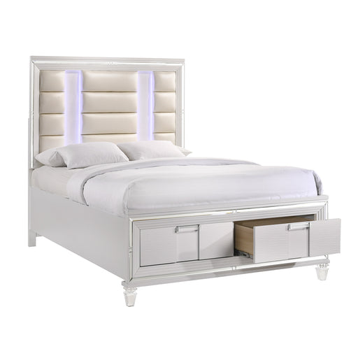 Twenty Nine Bed White - In Home Furniture (San Antonio, TX)