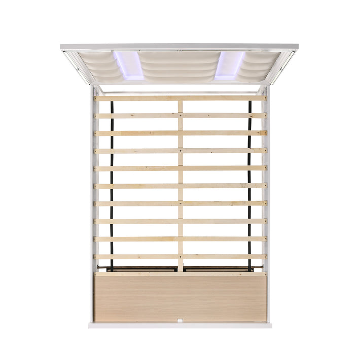 Twenty Nine Bed White - In Home Furniture (San Antonio, TX)