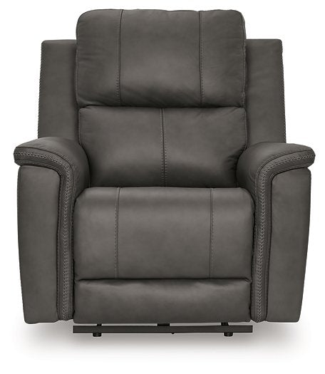 Bleckley Power Recliner - In Home Furniture (San Antonio, TX)