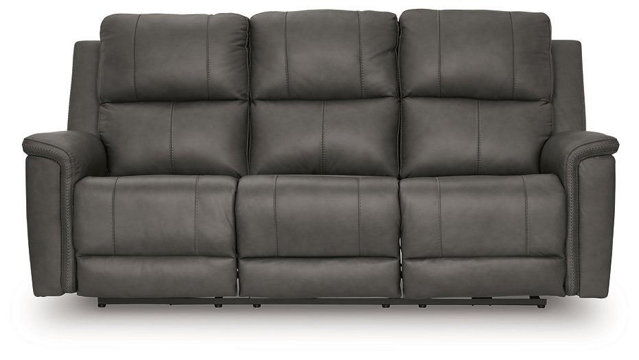 Bleckley Power Reclining Sofa - In Home Furniture (San Antonio, TX)
