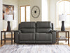 5Z - Pittson Power Reclining Sectional Loveseat - In Home Furniture (San Antonio, TX)