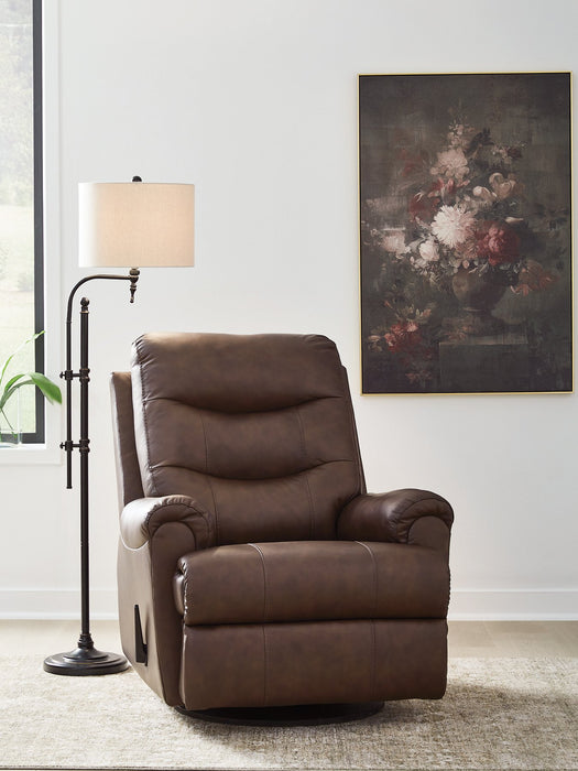 Flynwood Swivel Glider Recliner - In Home Furniture (San Antonio, TX)