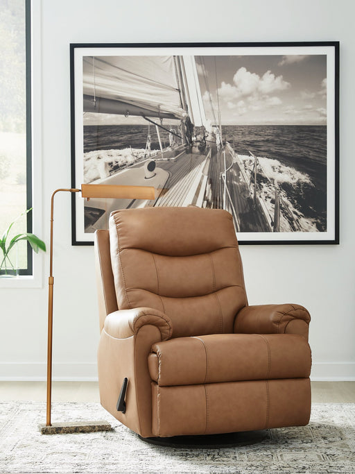 Flynwood Swivel Glider Recliner - In Home Furniture (San Antonio, TX)