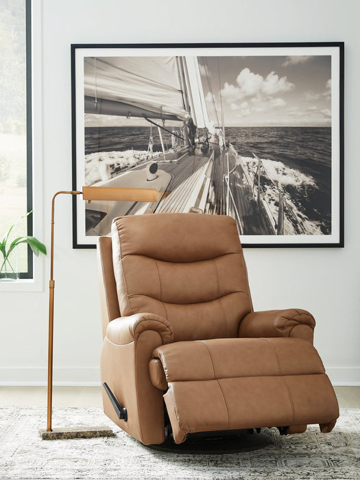 Flynwood Swivel Glider Recliner - In Home Furniture (San Antonio, TX)