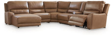 DeepWakes Power Reclining Sectional with Chaise - In Home Furniture (San Antonio, TX)