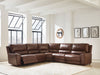 DeepWakes Power Reclining Sectional - In Home Furniture (San Antonio, TX)