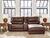 DeepWakes Power Reclining Sectional with Chaise - In Home Furniture (San Antonio, TX)
