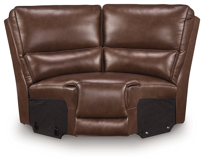 DeepWakes Power Reclining Sectional with Chaise - In Home Furniture (San Antonio, TX)