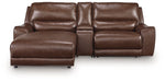 DeepWakes Power Reclining Sectional with Chaise - In Home Furniture (San Antonio, TX)