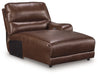 DeepWakes Power Reclining Sectional with Chaise - In Home Furniture (San Antonio, TX)