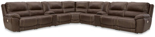 Dunleith Power Reclining Sectional - In Home Furniture (San Antonio, TX)