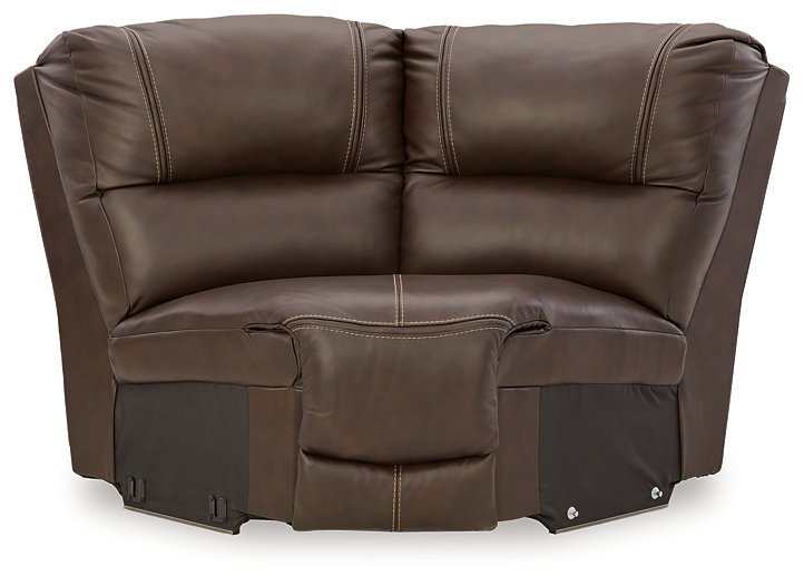 Dunleith Power Reclining Sectional - In Home Furniture (San Antonio, TX)