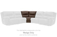 Dunleith Power Reclining Sectional - In Home Furniture (San Antonio, TX)
