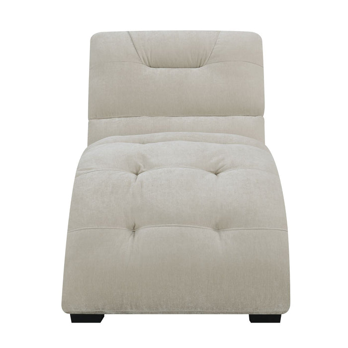 Dominick Chaise In Amigo Linen (3A) - In Home Furniture (San Antonio, TX)
