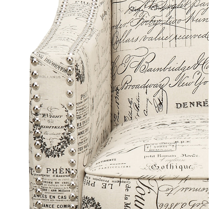 Erica Chair & Ottoman - In Home Furniture (San Antonio, TX)