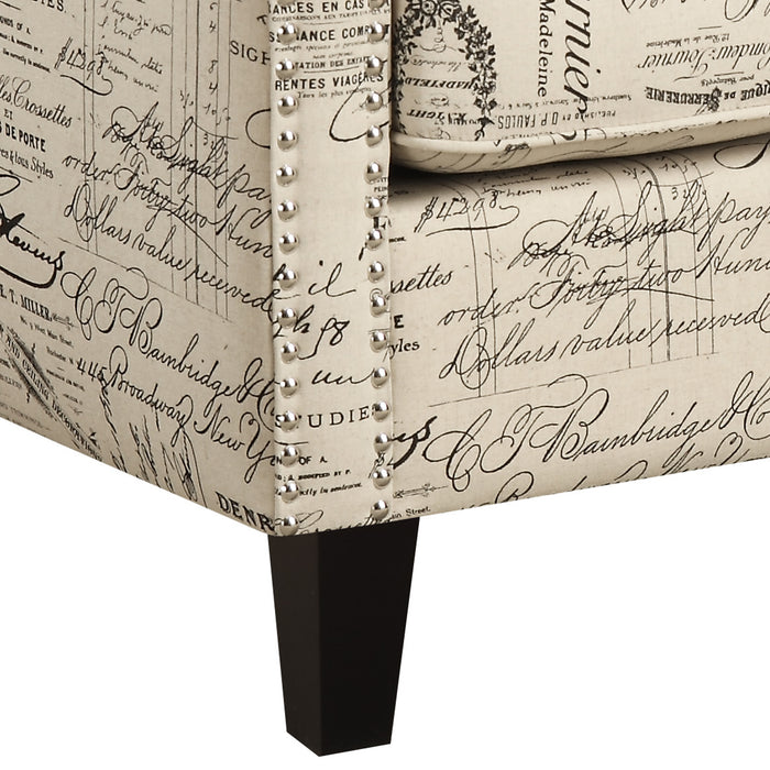 Erica Chair & Ottoman - In Home Furniture (San Antonio, TX)