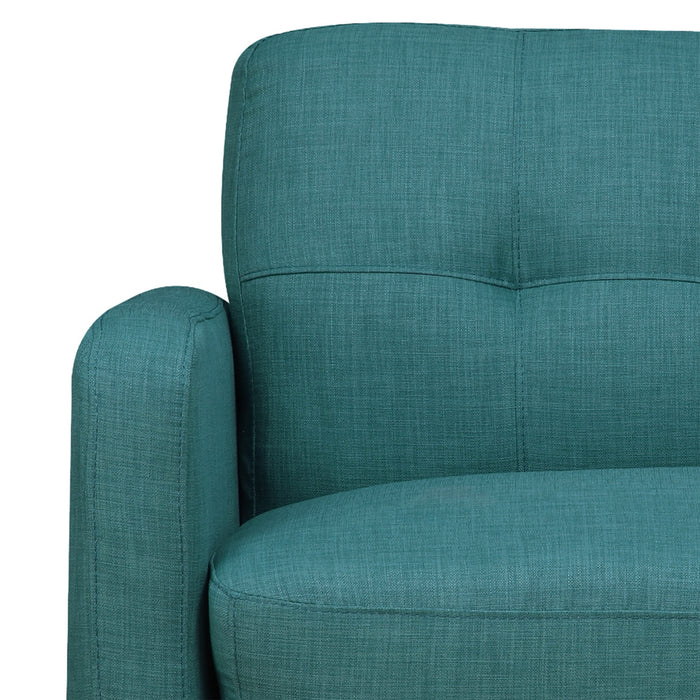 Hadley 4480 Love Seat Heirloom Teal w/No Pillow