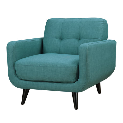 Hadley Sofa & Chair Set in Teal - In Home Furniture (San Antonio, TX)
