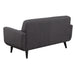 Hadley 4480 KD Love Seat Heirloom Charcoal w/No Pillows - In Home Furniture (San Antonio, TX)