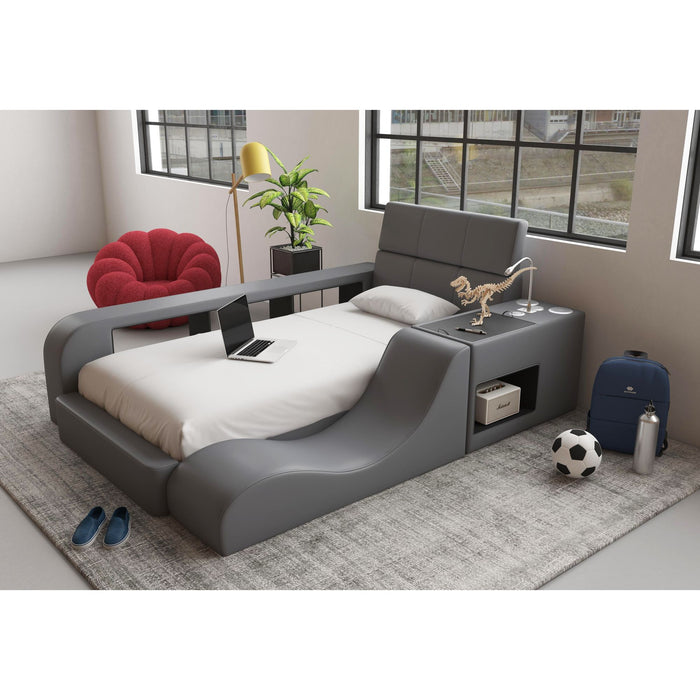Valari Transformer Bed with Electronic Features - In Home Furniture (San Antonio, TX)