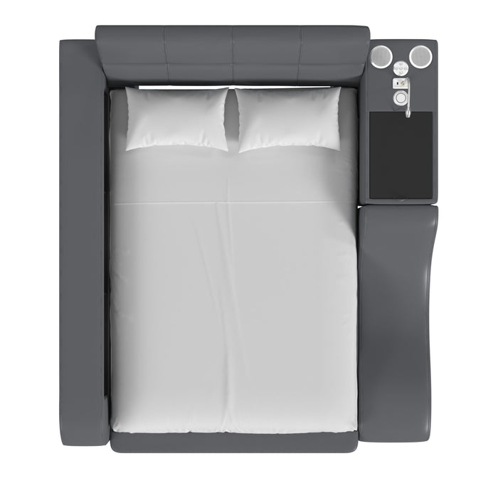 Valari Transformer Bed with Electronic Features - In Home Furniture (San Antonio, TX)