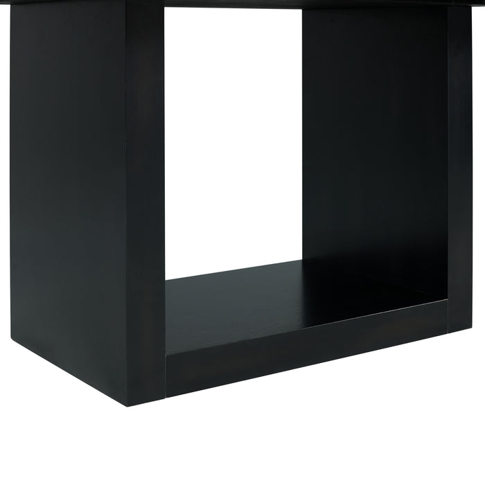 Valentino White Dining Table - In Home Furniture (San Antonio, TX)