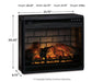 Entertainment Accessories Electric Infrared Fireplace Insert - In Home Furniture (San Antonio, TX)