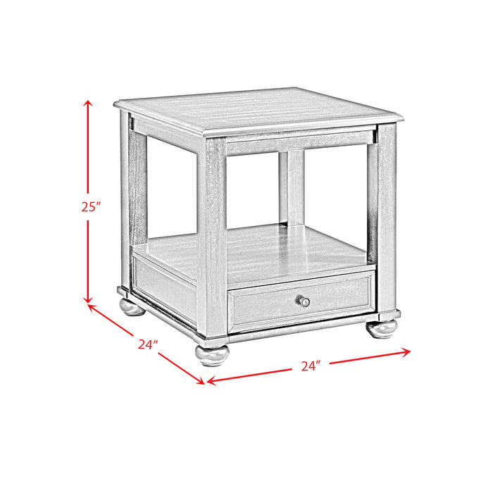 Wagner 2PC Occasional Table Set in Cherry-Square Lift-Top Coffee Table & End Table - In Home Furniture (San Antonio, TX)