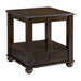 Wagner 2PC Occasional Table Set in Cherry-Square Lift-Top Coffee Table & End Table - In Home Furniture (San Antonio, TX)