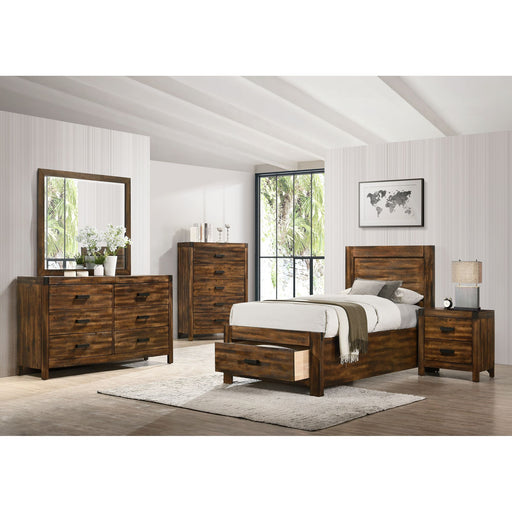 Warner Platform Storage Bed - In Home Furniture (San Antonio, TX)