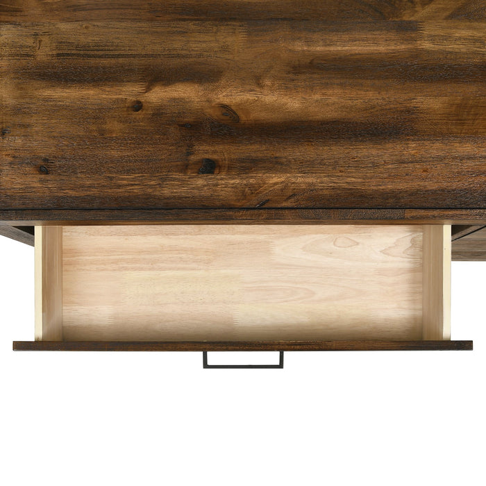 Warner Dresser and Mirror Chestnut - In Home Furniture (San Antonio, TX)