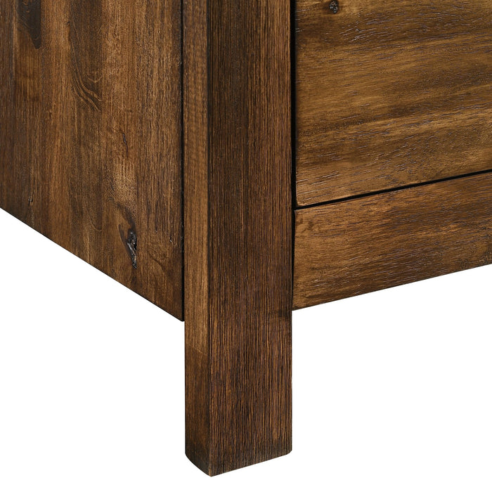 Warner Nightstand Chestnut - In Home Furniture (San Antonio, TX)