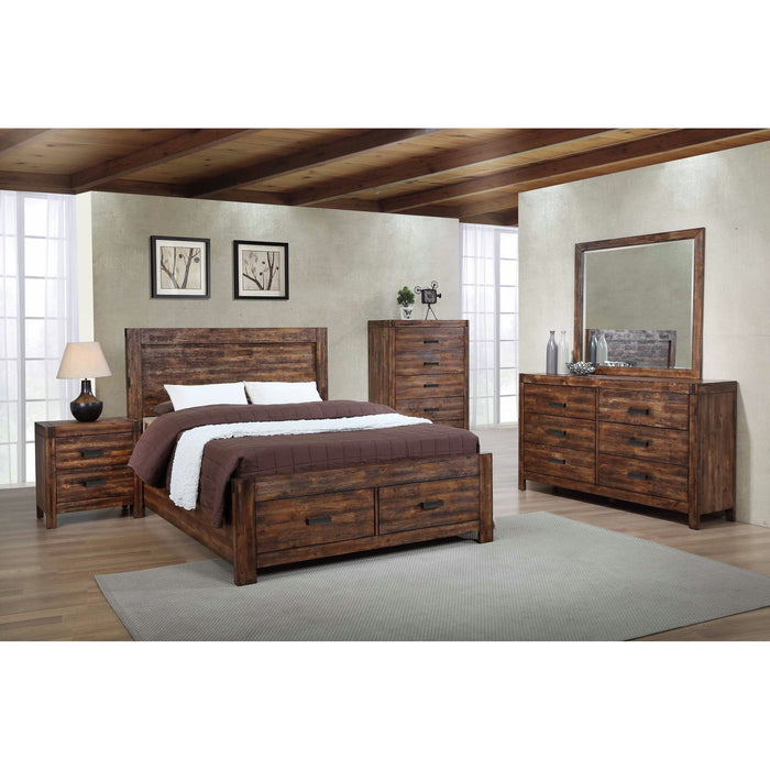 Warner Nightstand Chestnut - In Home Furniture (San Antonio, TX)