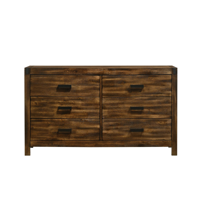 Warner Dresser Chestnut - In Home Furniture (San Antonio, TX)