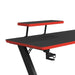 Waterside L shape Desk in Black - In Home Furniture (San Antonio, TX)