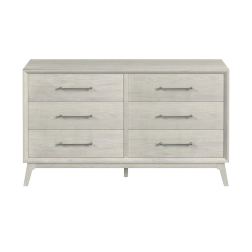 Westland 6-Drawer Dresser in Almond - In Home Furniture (San Antonio, TX)
