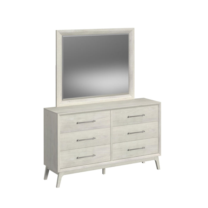 Westland UPH Bedroom Set with Grey Fabric - In Home Furniture (San Antonio, TX)