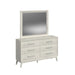 Westland UPH Bedroom Set with Grey Fabric - In Home Furniture (San Antonio, TX)
