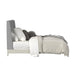 Westland UPH Bed with Grey Fabric - In Home Furniture (San Antonio, TX)