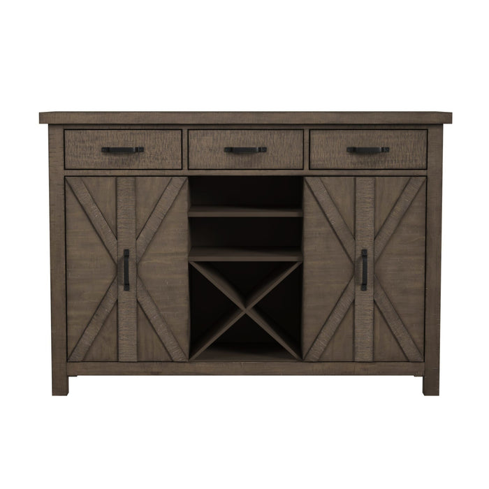 Yellowstone Server in Medium Brown