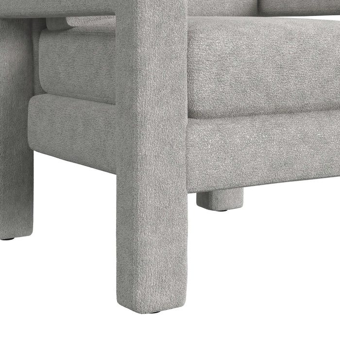 Zoey Chair in Balina Light Grey