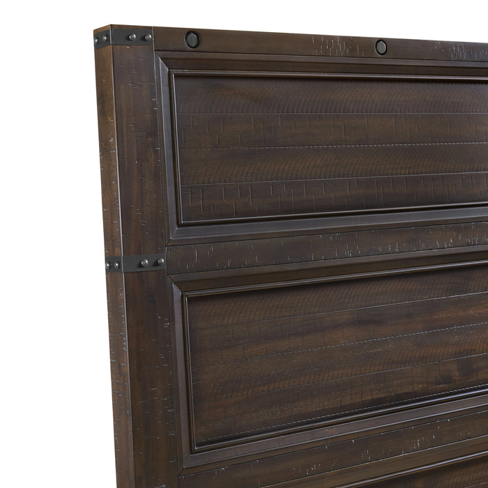 Colorado City Storage Bedroom Set in Charcoal